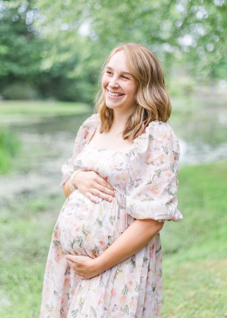 Maternity Session Dresses Greensboro | Hayley Jayne Photo